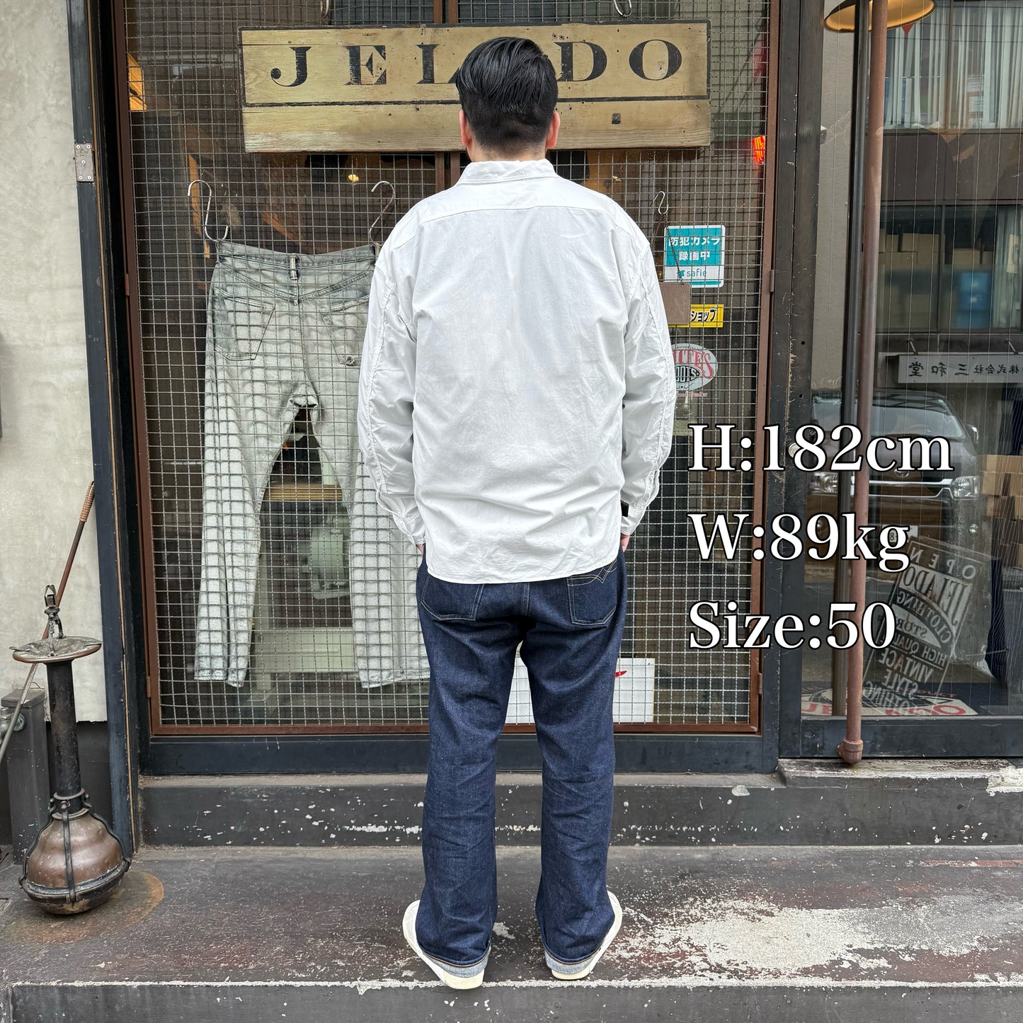 JELADO Smoker Shirt White【JP94133】