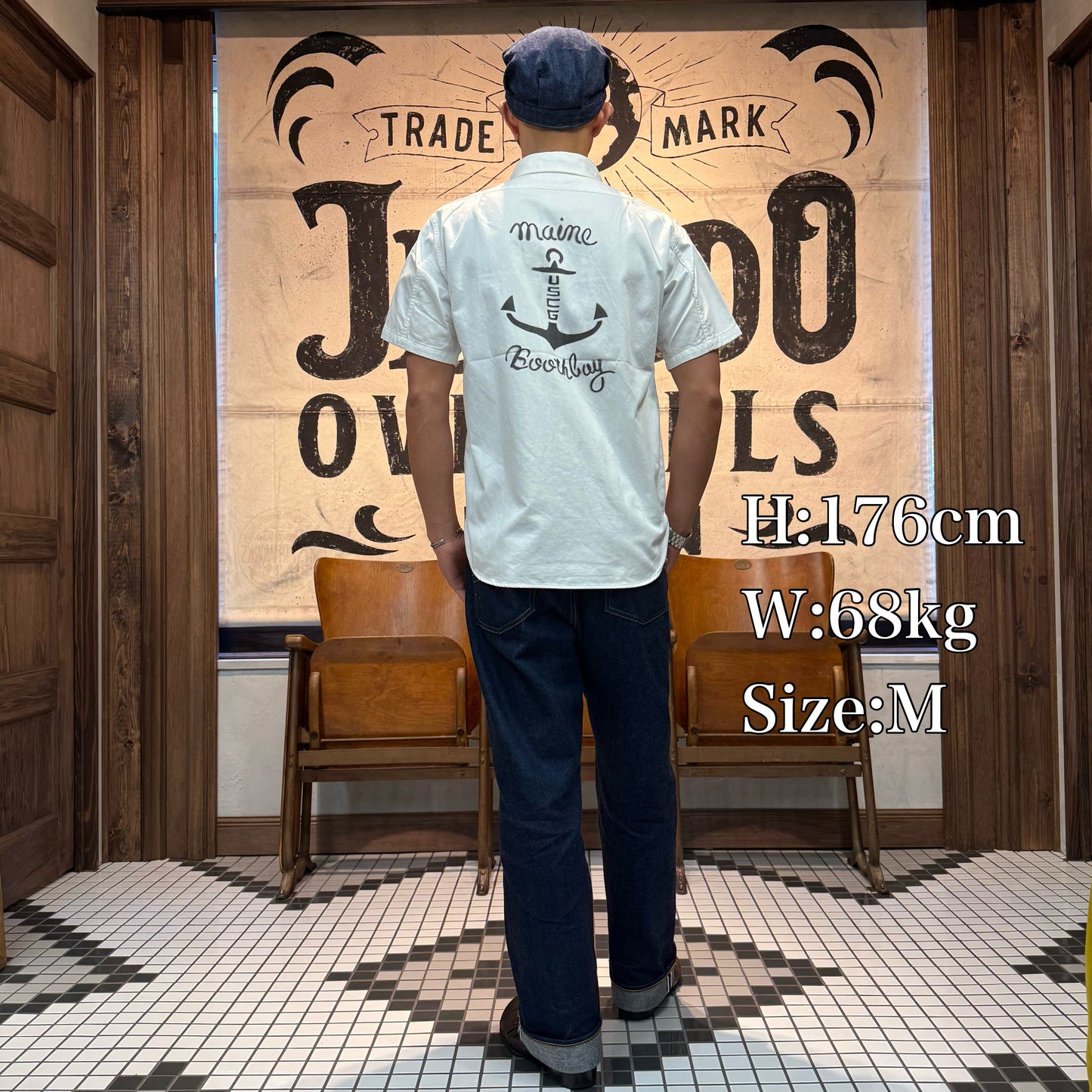 JELADO Officer Shirt【CT82113B】Stencil Custom