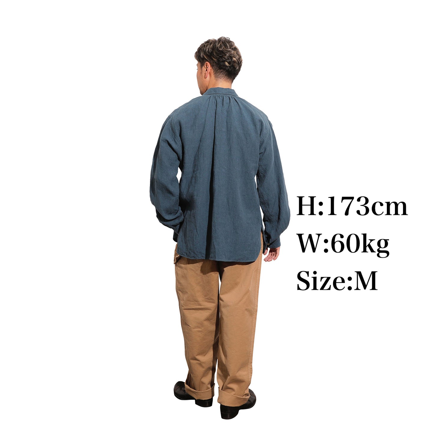 The 2 Monkeys Linen Cambrai Shirt【TM21160】