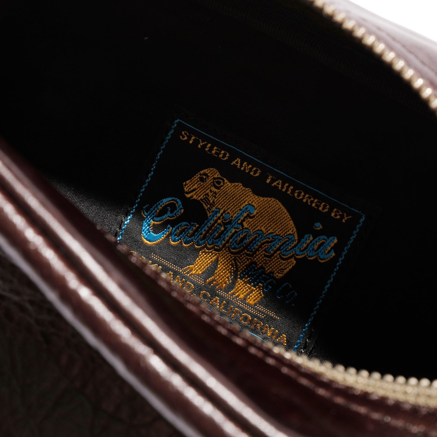 Rainbow Country Leather Shoulder Pouch Horse hide【RCL-60017】