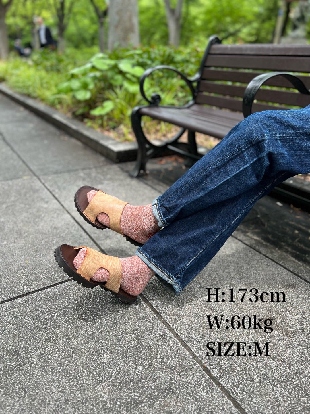 【18周年記念アイテム】The 2Monkeys ”AUGUSTUS”Sandal Camel"Waxed"【TM82952】