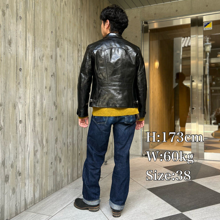 Rainbow Country 30's Style Horsehide Sports Jacket “HERCULES” Black JELADO Special【RCL-10013H-J24】
