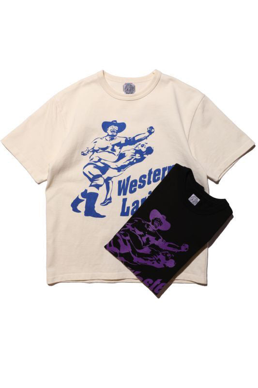 JELADO プロレスTee Black OffWhite【AB61230】