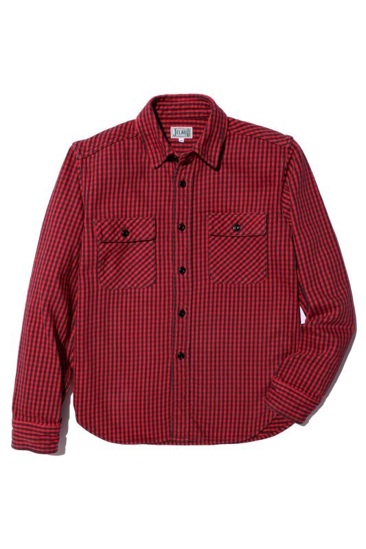JELADO Unionworkers Shirt Regular Length Old Red【JP62125】