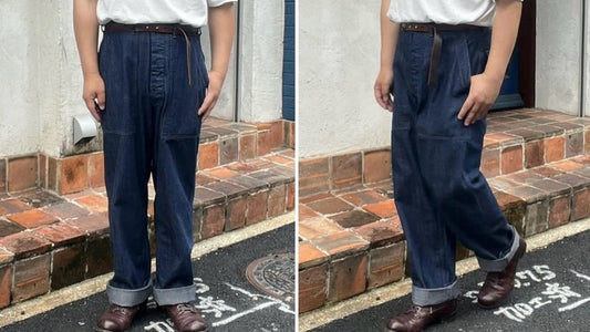 〜CM47 Denim Baker Pants & 今週の新着動画は『代表後藤に77の質問をしてみました。』～【WEST】
