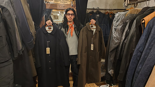 Long-A Over coatの入荷！スペックはオールA！アメカジアイテムとの調和。
