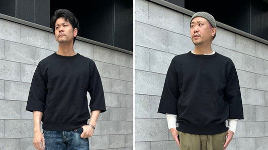 〜万能型 7分袖Sweat 6th Man入荷 & 今週の新着動画は『2025MS スタッフオススメコーデ』〜【WEST】