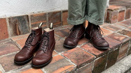 ～Vaudeville/Oak Brown 経年変化（1年2カ月）＆ 今週の新着動画は経年変化『修羅』代表後藤のWASH & DRY企画～【WEST】