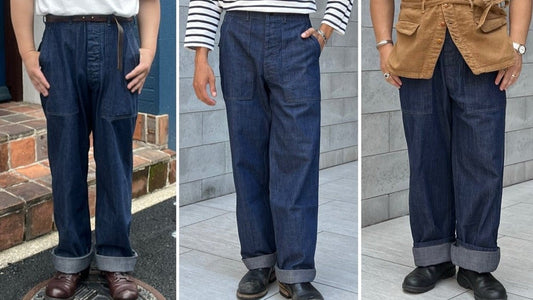 ～CM47 Denim Baker Pants＆ 今週の新着動画は『WESTスタッフによる俺の逸品』〜【WEST】