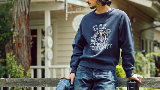 9月末発売予定フリーダムスリーブのSweat Shirtを深堀り！フロッキープリント工場へも潜入！