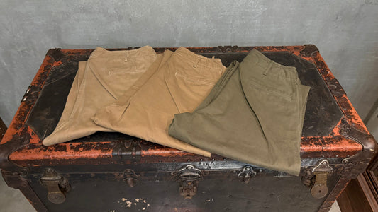 40年代の無骨な太いシルエットの再現 ～Flagship Store～