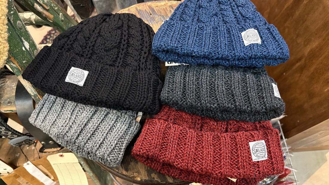 定番ニット帽が新シーズンに再リリース-cable watch cap～Flagship Store～