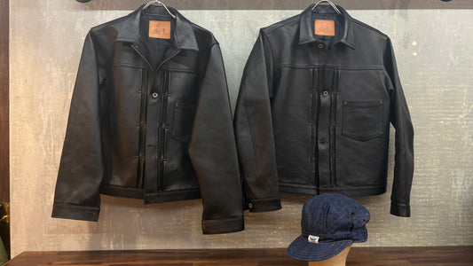 大戦モデルの革バージョンを再現ー44 Leather Jacket～Flagship Store～