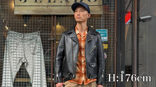 JELADO のレザーライダースといえば──Rebel Jacket ～Flagship Store～