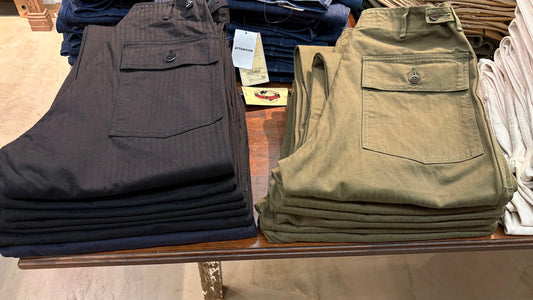 人気アイテムCM47 HBT baker pants再入荷～Flagship store～