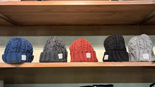 定番のCable Watch Cap Indigo再入荷～Flagship Store～