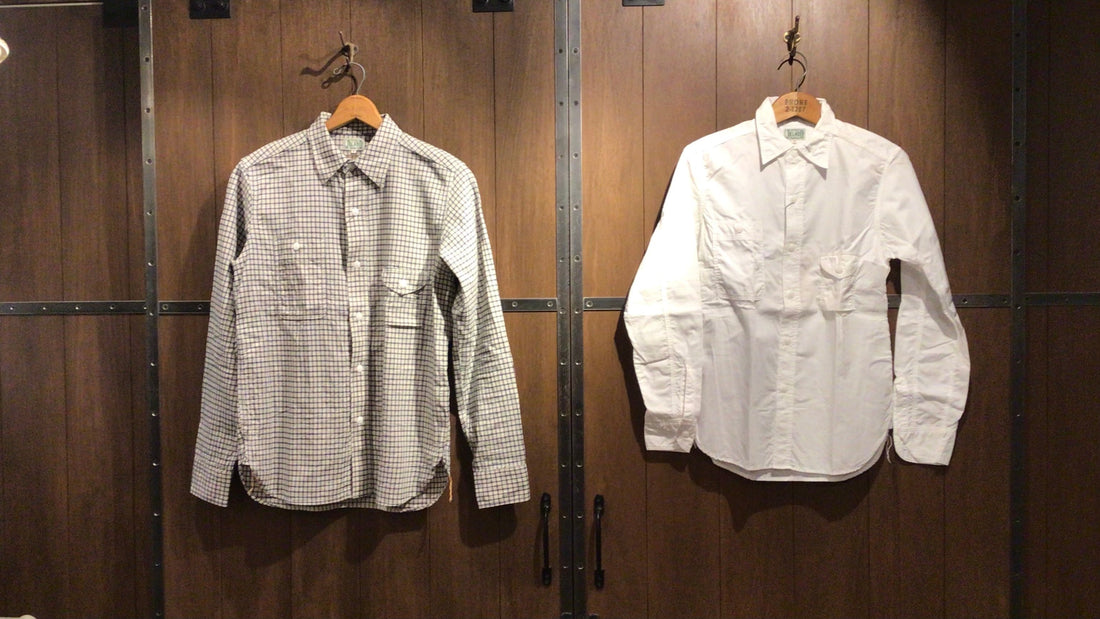 定番のスモーカーシャツ（ホワイト）再入荷～Flagship store～