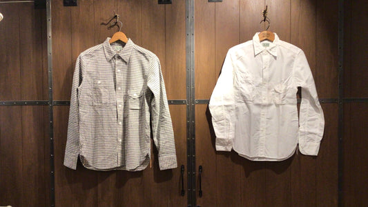 定番のスモーカーシャツ（ホワイト）再入荷～Flagship store～