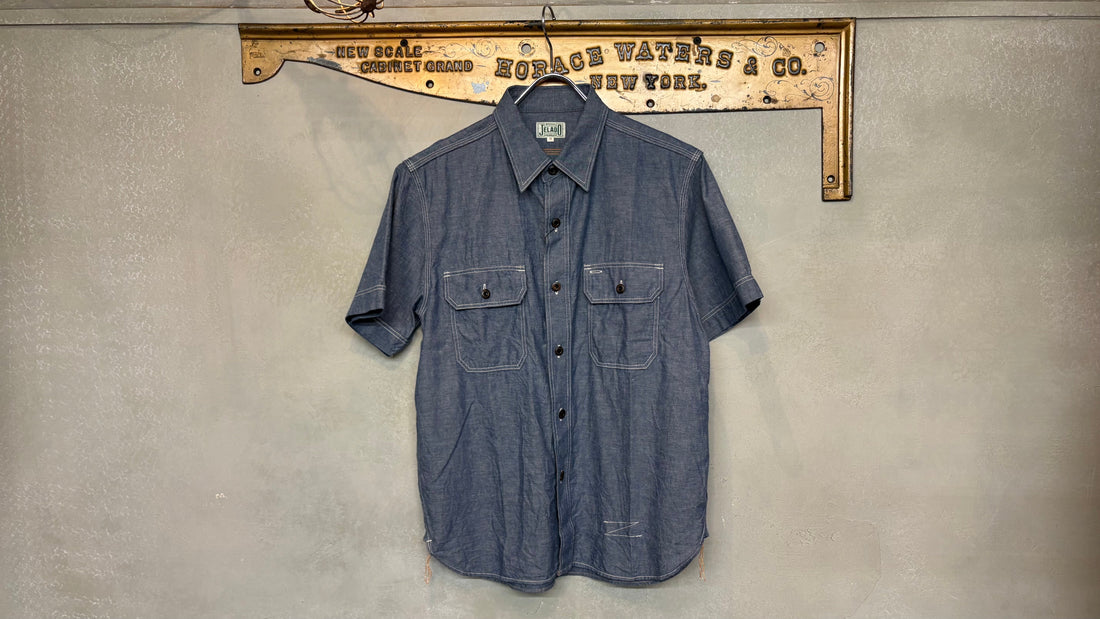 春夏シーズンに適用する半袖シャツ、Unionworkers S/S Shirt　～Flagship Store～