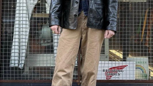 41カーキ：秋はジージャンや革ジャンのお供に～Flagship Store～