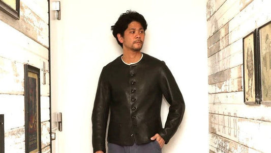 The 2 Monkeys のラウンドネック・レザーウエストコート～Flagship store～