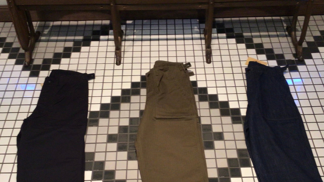 定番ベイカーパンツ×３～Flagship Store～