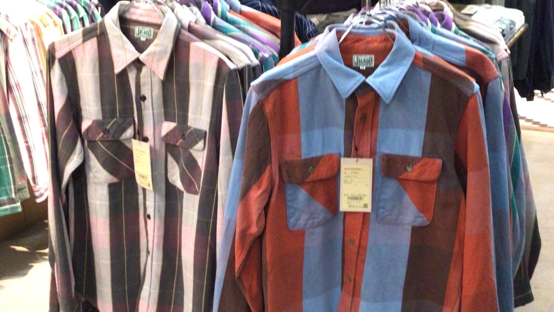 今シーズンのショート丈ネルシャツ～Flagship Store～