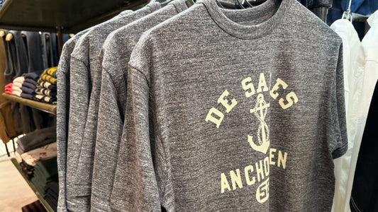 撚り杢の丸胴ボディを使用したTシャツが入荷～Flagship Store～