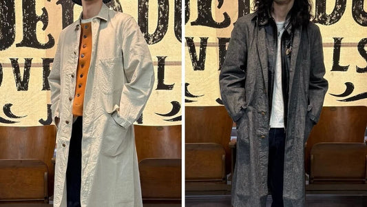 The 2 Monkeys初のヴィンテージアイテムから製品化したコート～Flagship Store～