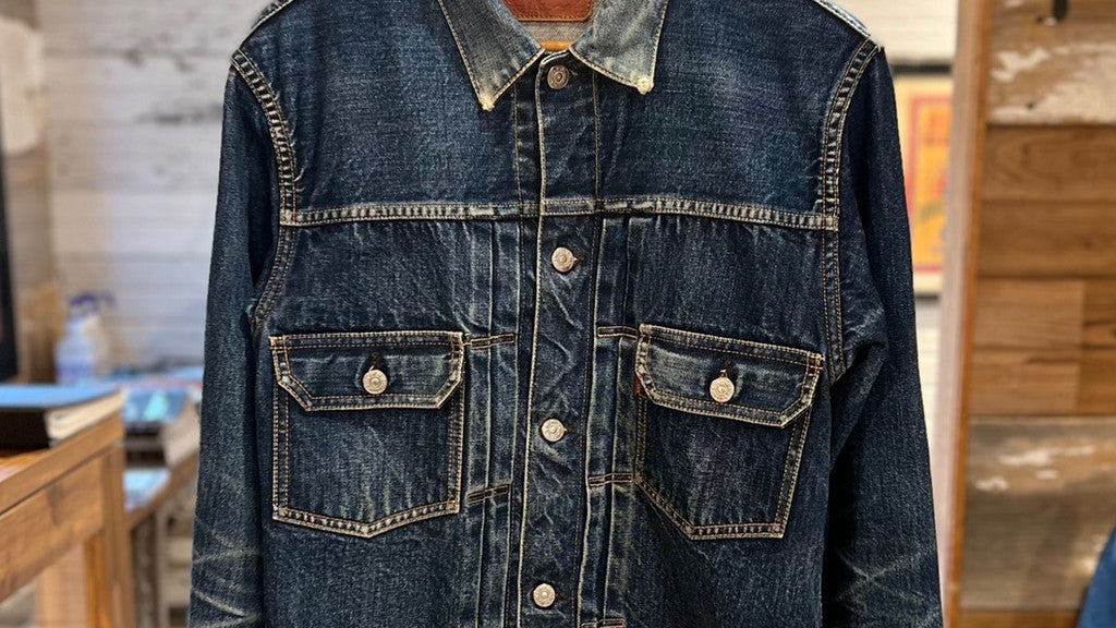 8月上旬に入荷予定！！55Denim Jacket(55デニムジャケット) 406XX【JP94406】