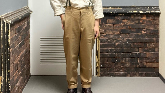 〜ラストリゾートチノを使ったVoyager Pants & 今週の新着動画は『2024AW 熊崎おねだり企画』〜【WEST】