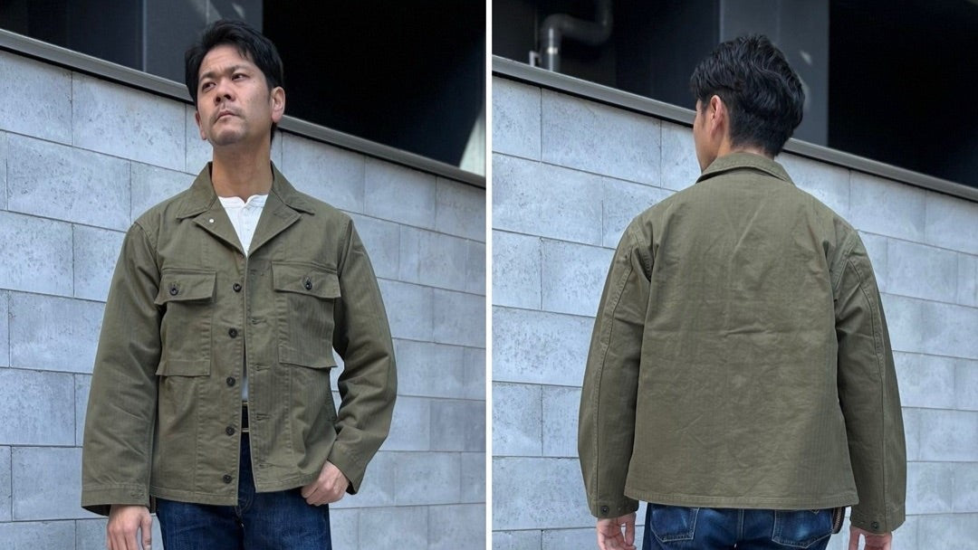 〜CM43 HBT Field Jacket 入荷！＆ 今週の新着動画は『代表後藤の『Rebel Jacket』開封の儀！』〜【WEST】