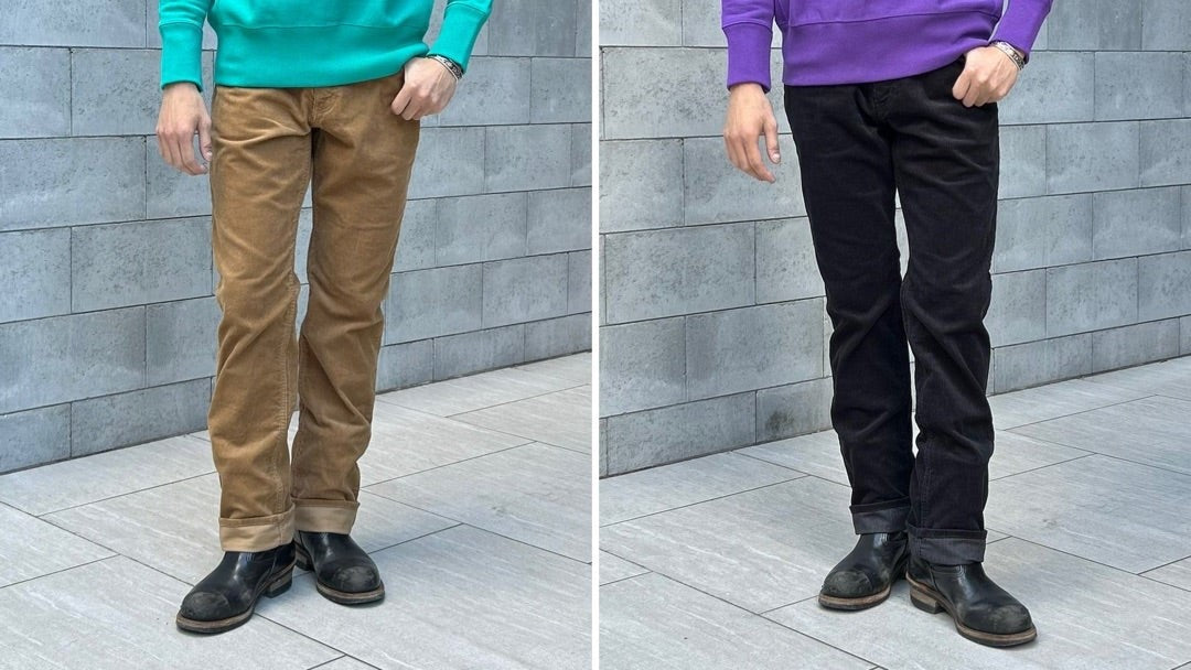 〜Corduroy Pants入荷 & 今週の新着動画は『First Arrow's伊藤代表と JELADO代表後藤が行く、『高円寺』ぶらり動画』～【WEST】