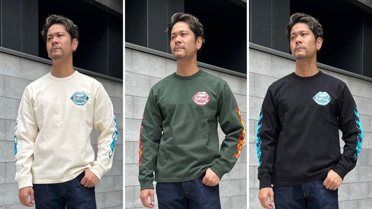 ～人気のFlame Sleeve Tee 入荷 & 今週の新着動画は『鈴木教授によるT2Mのコートの解説動画』〜 【WEST】