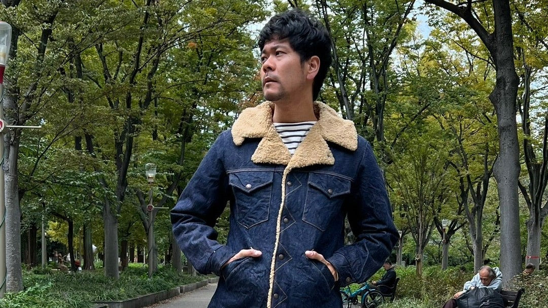 ランチコートにチノパンの組み合わせ　【WEST】