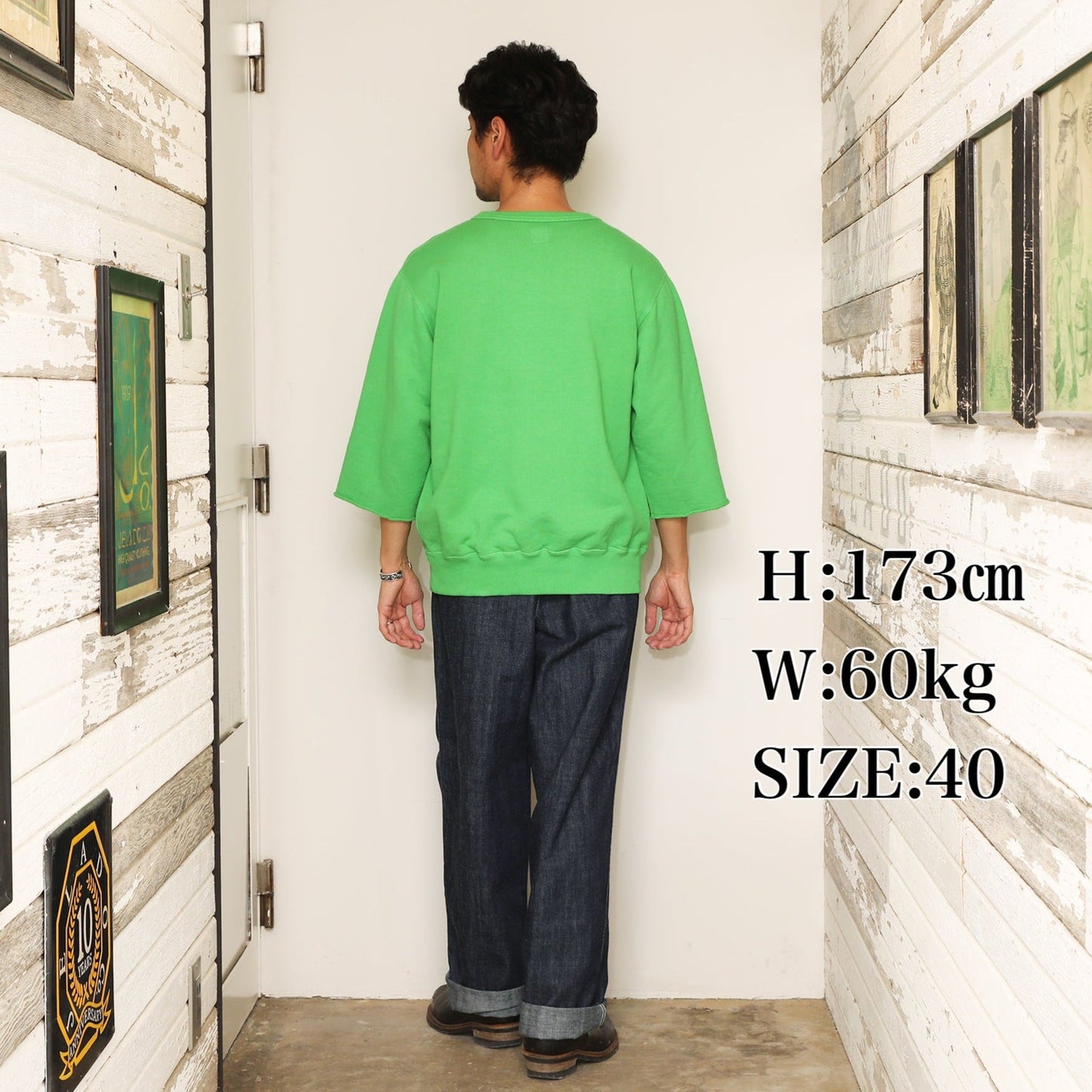 JELADO 6th Man Three-quarter Sleeve Sweatshirt【AB01217】
