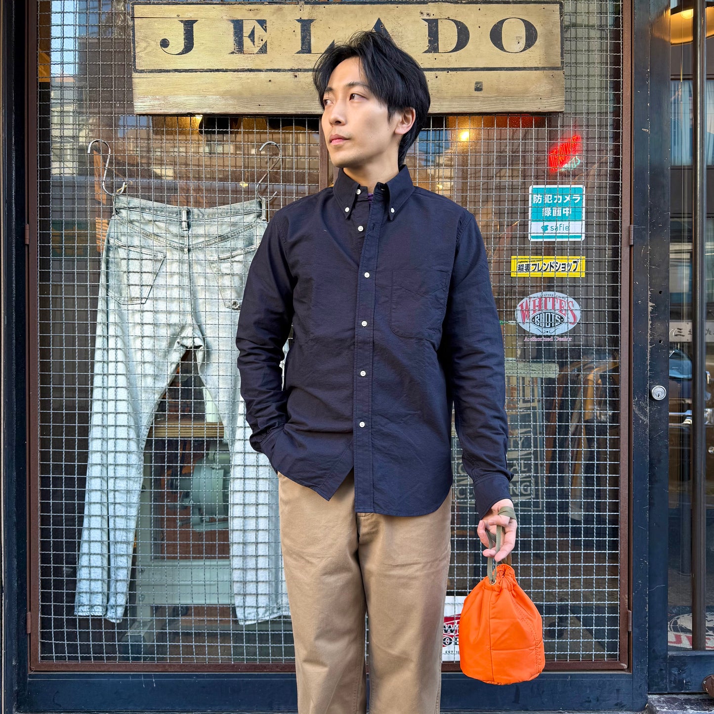 Drawstring Bag MA-1【JDG01645】〈直営店限定モデル〉