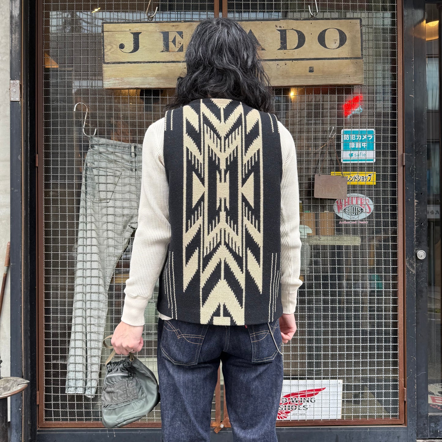 Drawstring Bag MA-1【JDG01645】〈直営店限定モデル〉