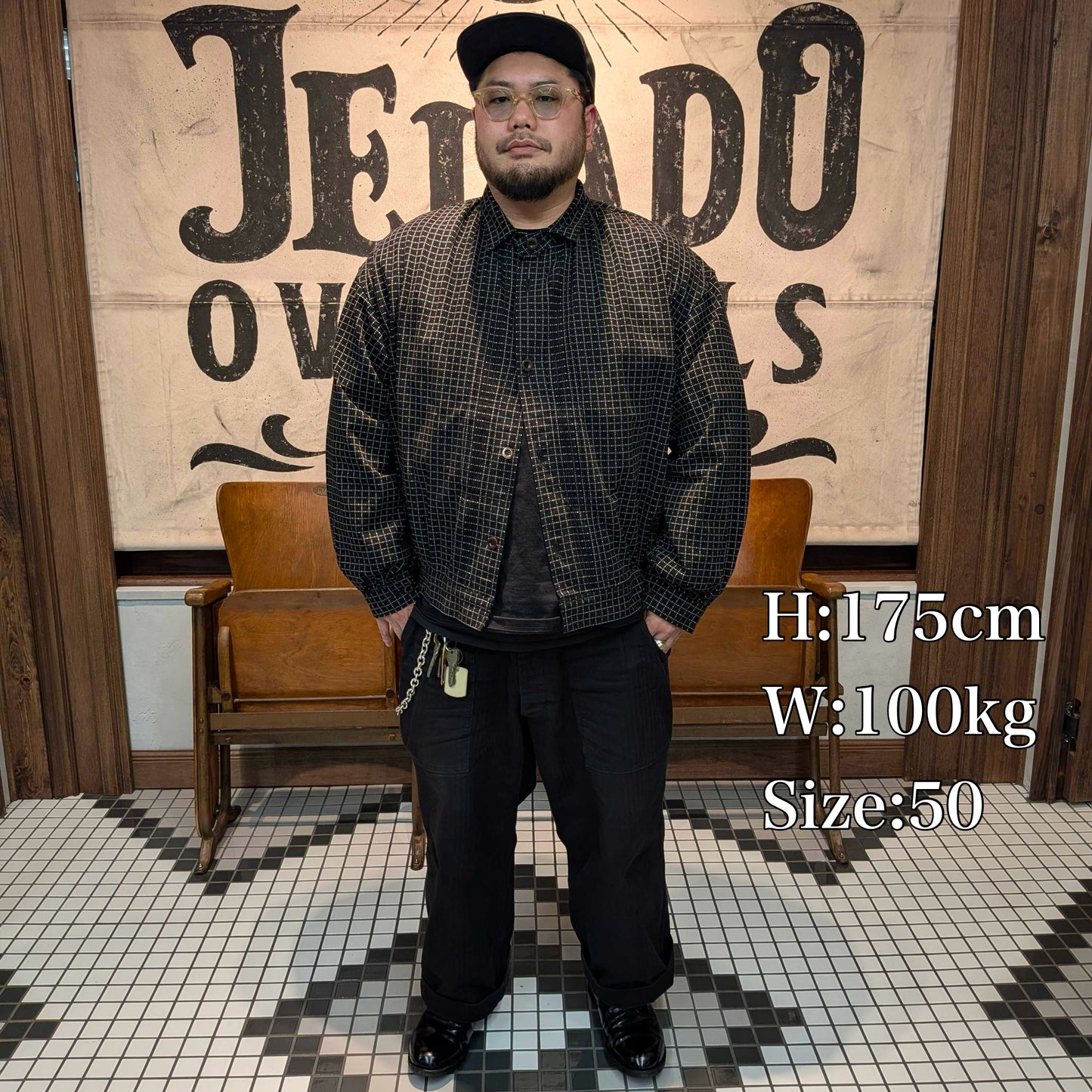 The 2 Monkeys French Work Blouse 【TM21461】