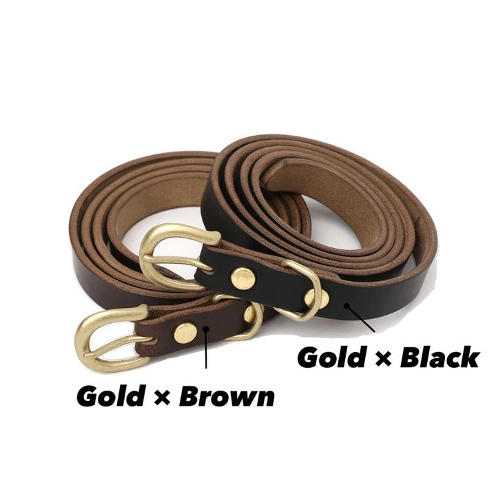 【JDG02648】JELADO×BUTTON WORKS D-Buckle16mmHorweenCXL(Cromxcel®)LeatherBelt