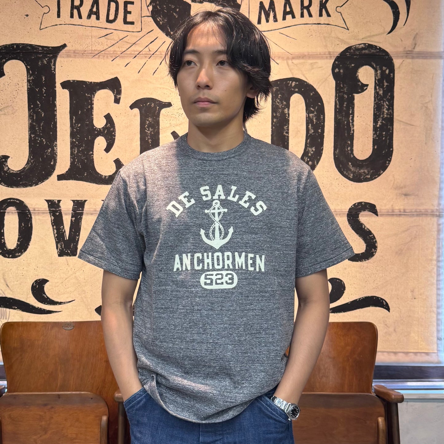 Anchor Men Tee【AB12239】
