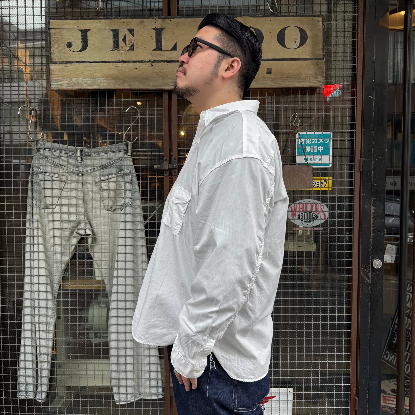 JELADO Smoker Shirt White【JP94133】