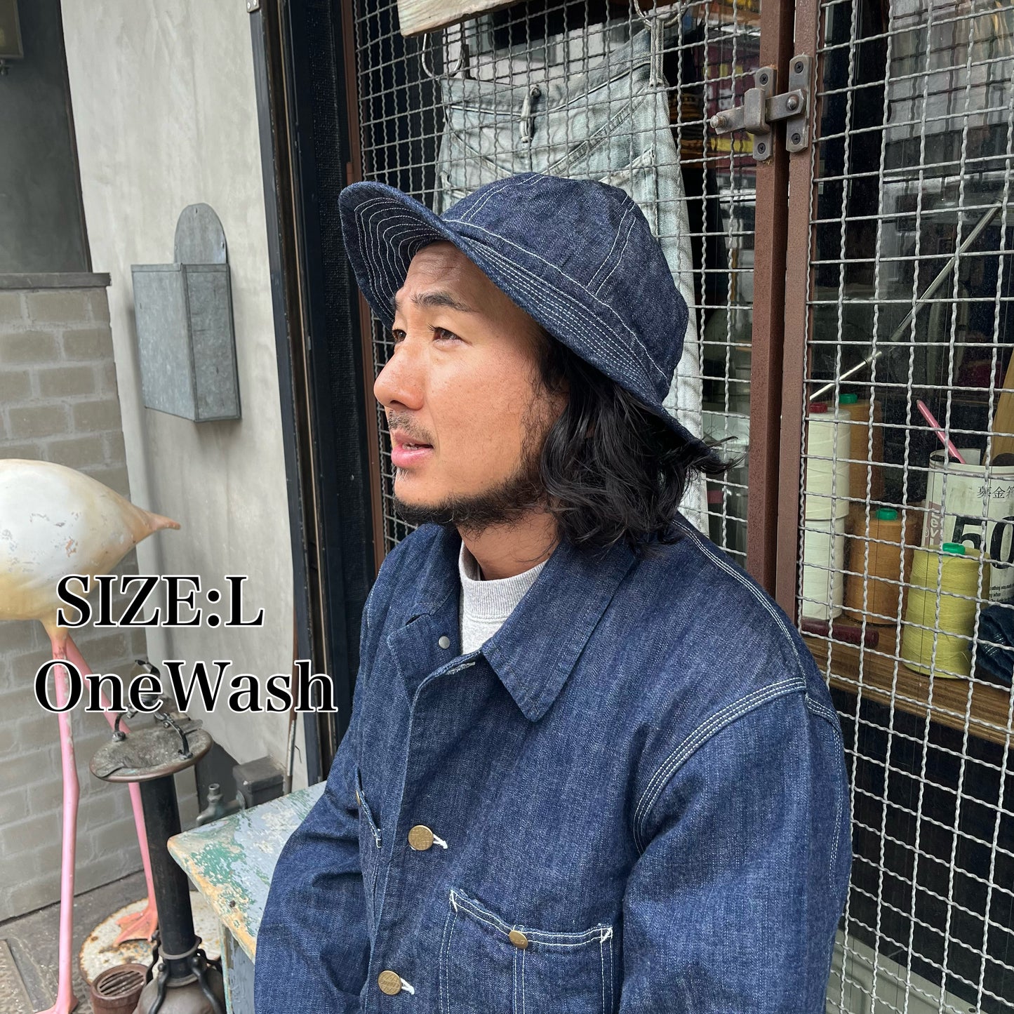 JELADO CM37 Denim Fatigue Hat【CT02646】