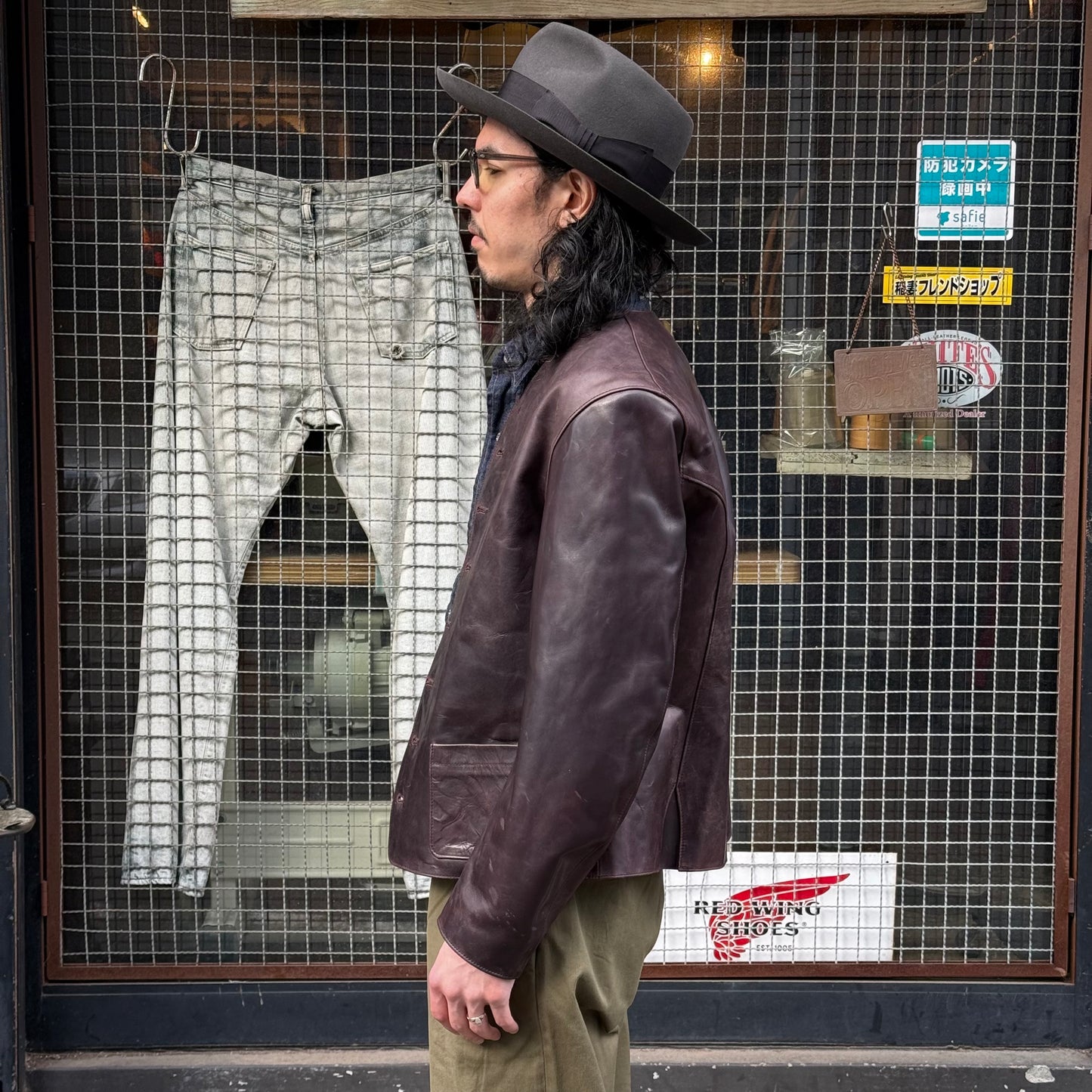 The 2 Monkeys Leather Waistcoat【TM83434】