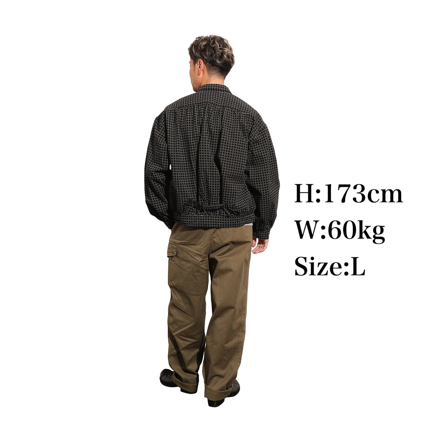 The 2 Monkeys French Work Blouse 【TM21461】
