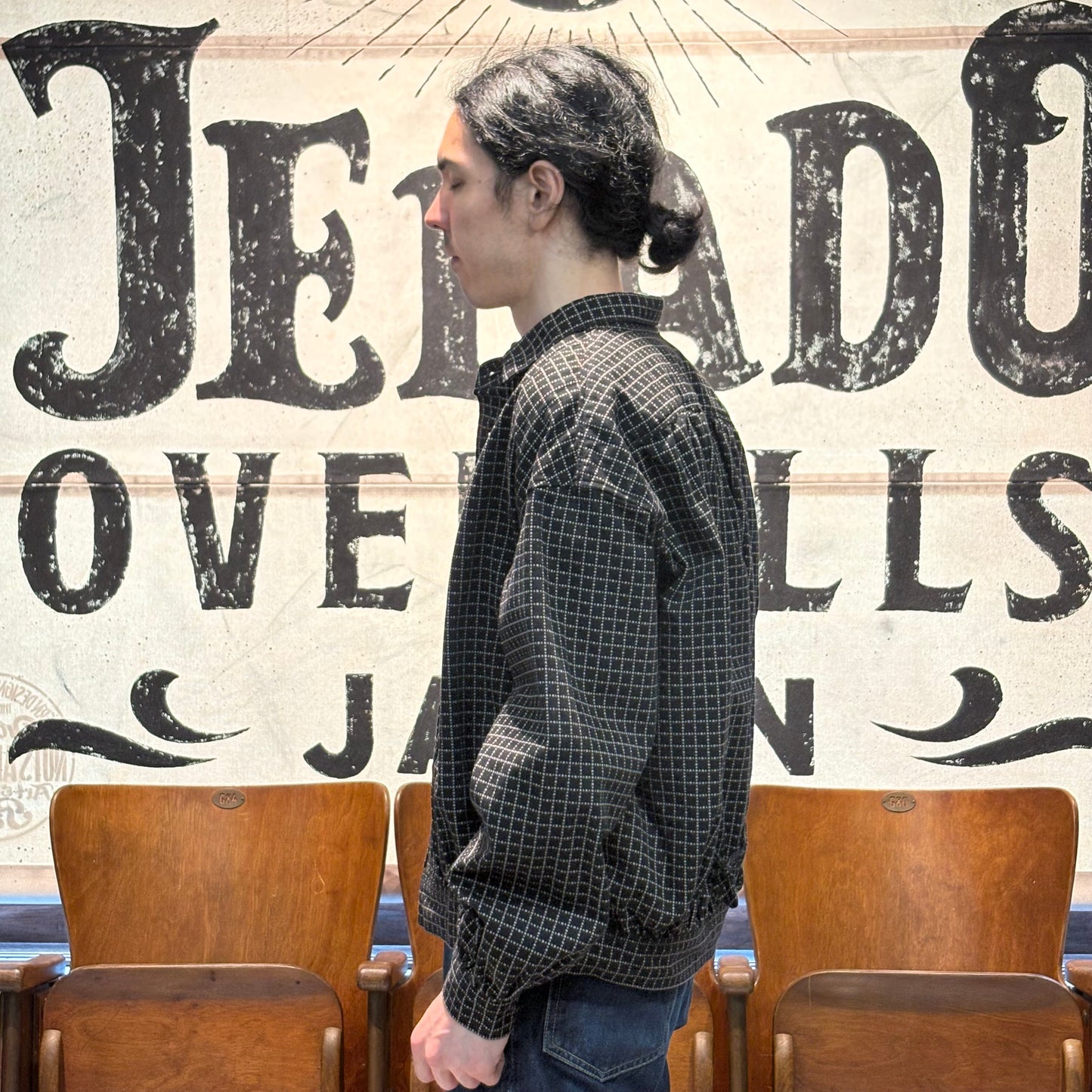 The 2 Monkeys French Work Blouse 【TM21461】