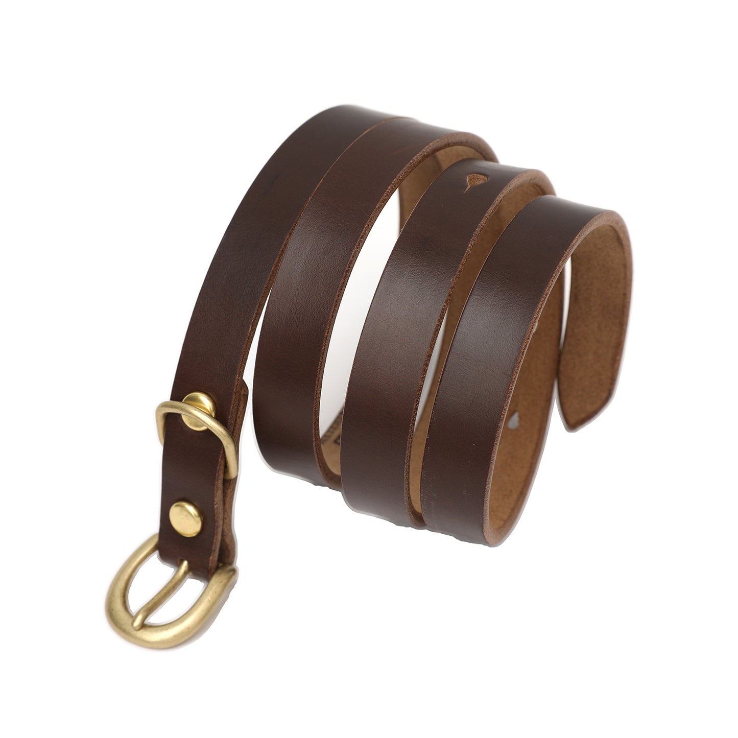 【JDG02648】JELADO×BUTTON WORKS D-Buckle16mmHorweenCXL(Cromxcel®)LeatherBelt