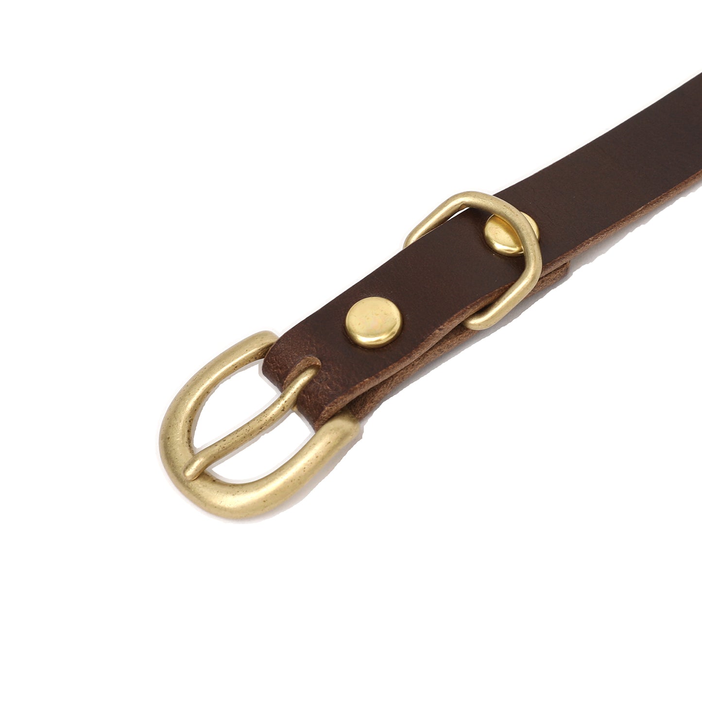 【JDG02648】JELADO×BUTTON WORKS D-Buckle16mmHorweenCXL(Cromxcel®)LeatherBelt