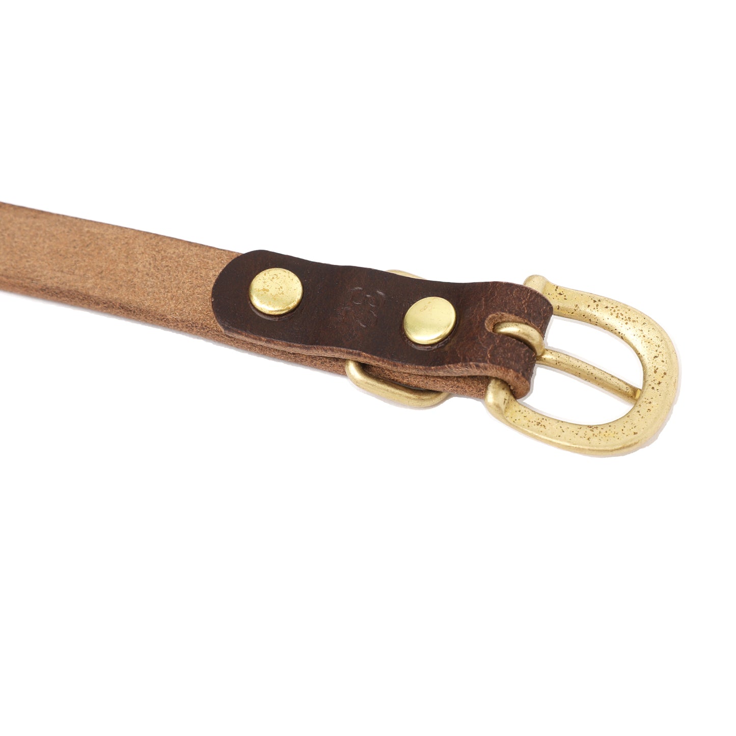 【JDG02648】JELADO×BUTTON WORKS D-Buckle16mmHorweenCXL(Cromxcel®)LeatherBelt