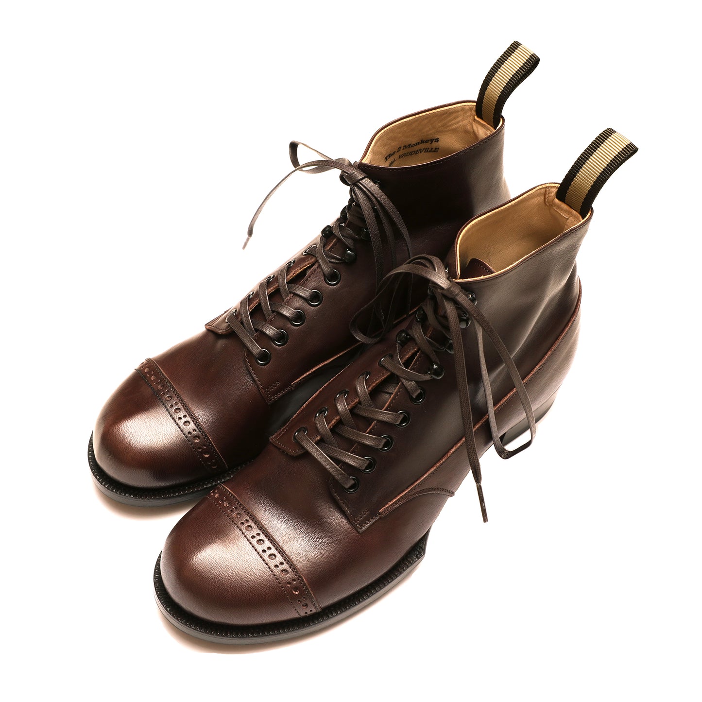 The 2 Monkeys VAUDEVILLE Oak Brown【TM83933】